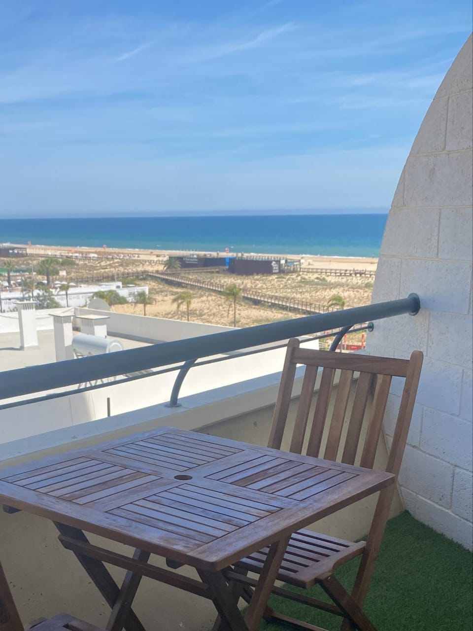 Balcony/Terrace, Dining area, Beach, Sea view