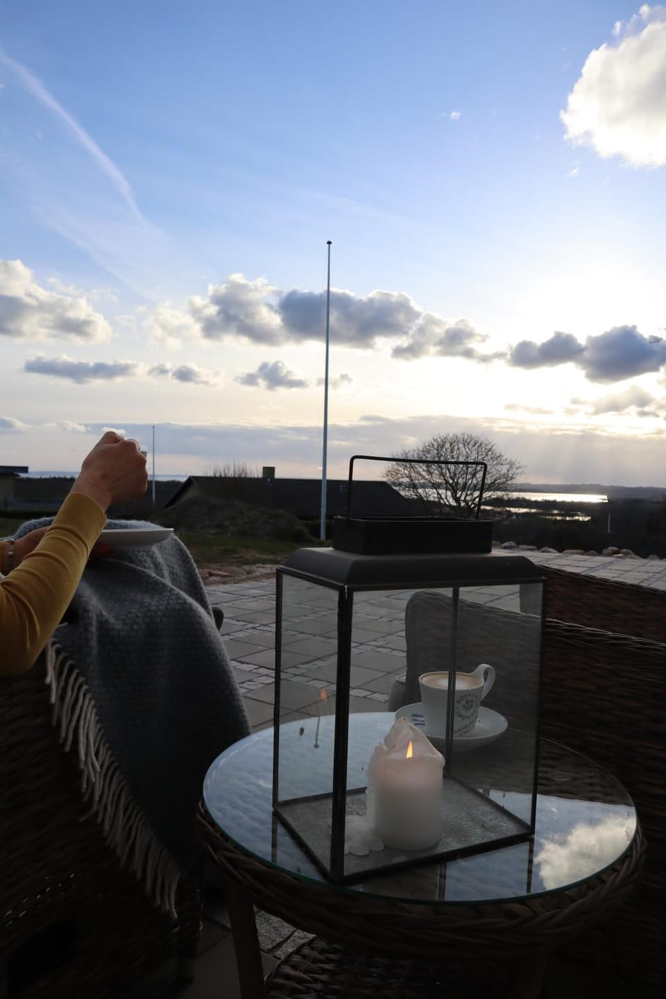 Patio, Balcony/Terrace, Sunset