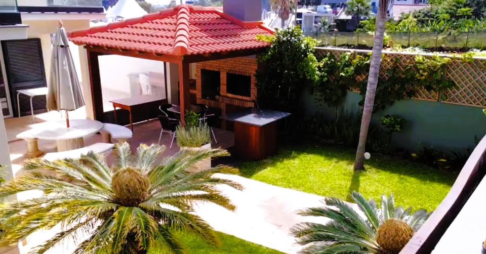 Property building, BBQ facilities, Garden view