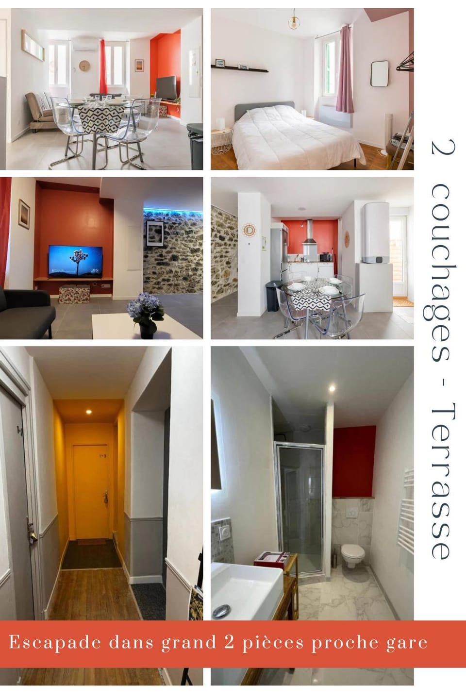 Bathroom, Bedroom, kitchen