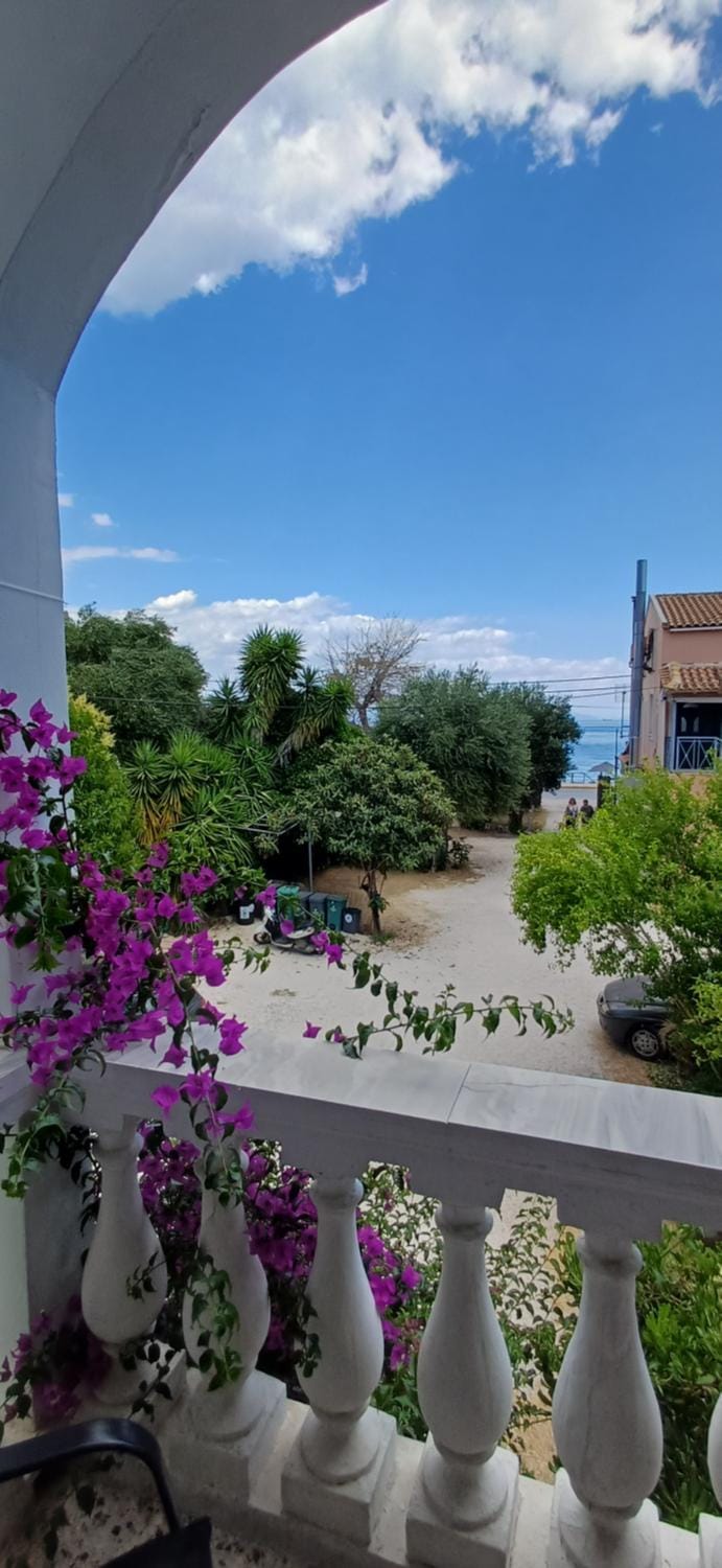 Spring, Day, Natural landscape, View (from property/room), Balcony/Terrace, Garden view, Sea view