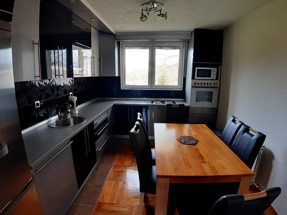 Kitchen or kitchenette, Dining area