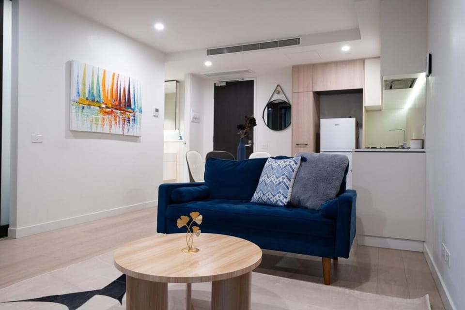 Brightly place 1BR1BA in Southyarra WIFI Balcony Apartment in Melbourne