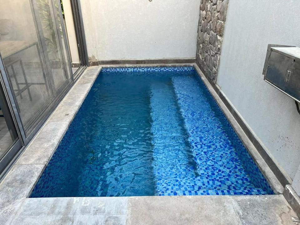 2BR Twin House With Private Heated Pool at El-Gouna -Seperate 1Bedroom & Seperate Guest studio- Villa in Hurghada