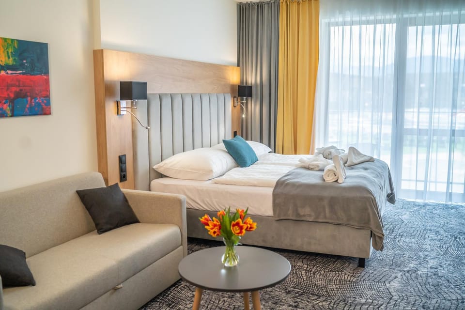 Lux apartmán v hoteli Akvamarín Bešenová 702 Apartment hotel in Slovakia