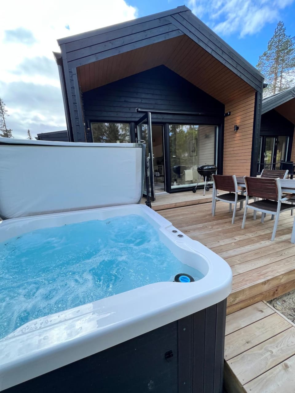 Patio, Day, Hot Tub, Pool view, Swimming pool