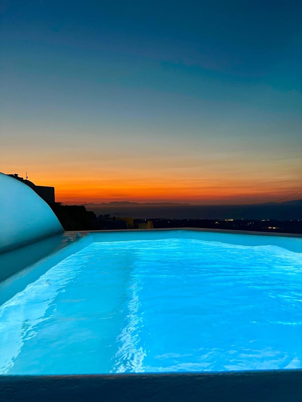 Hot Tub, Sunset