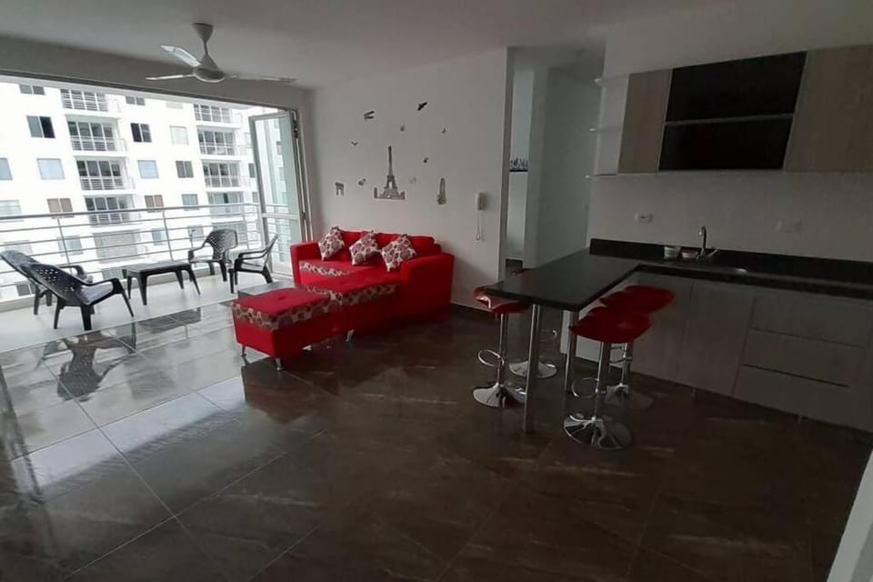 Acogedor apartamento en Girardot: Aqualina Orange Apartment in Cundinamarca, Colombia