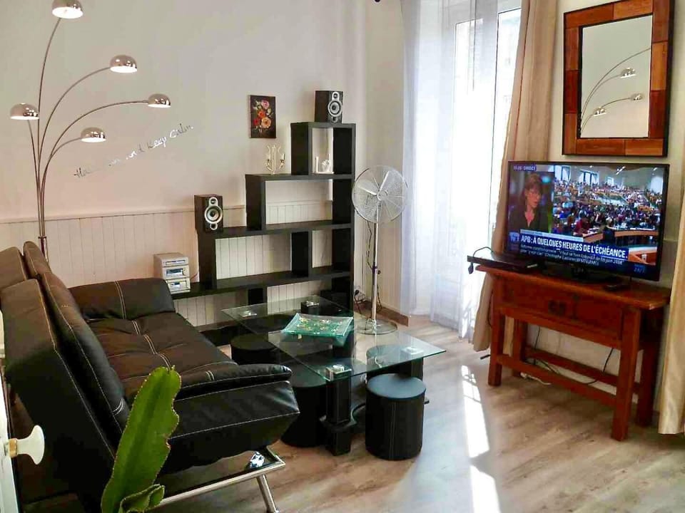 Joli 3 pièces, 7 pers, très lumineux, Nice centre Apartment in Nice