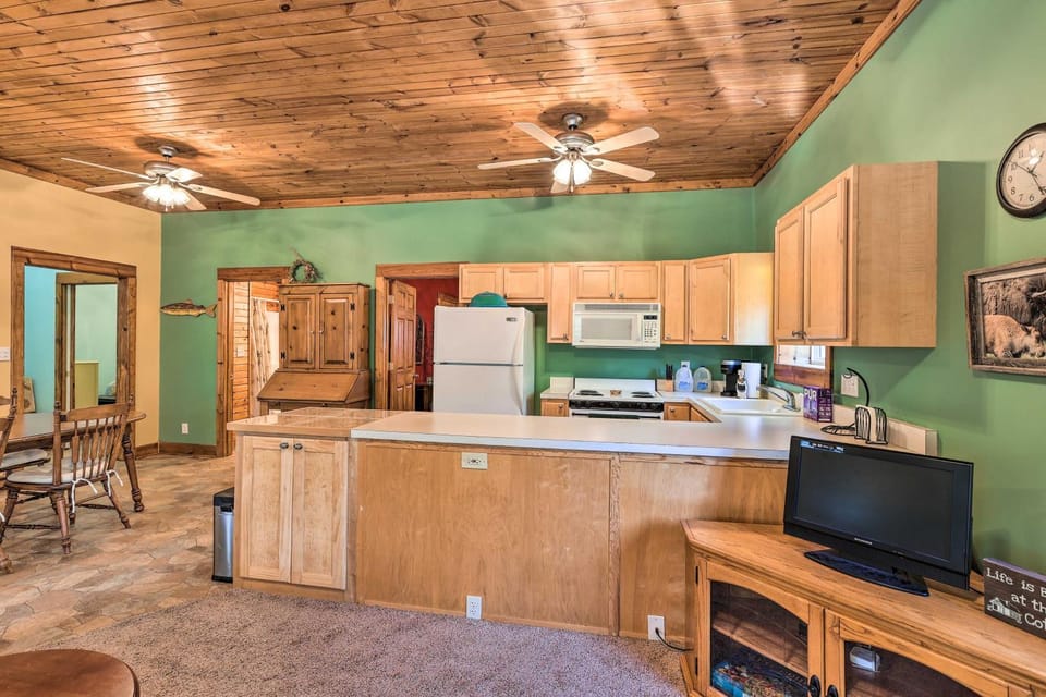 Secluded Bear Lake Getaway w/ Fire Pit & Porch! House in Michigan