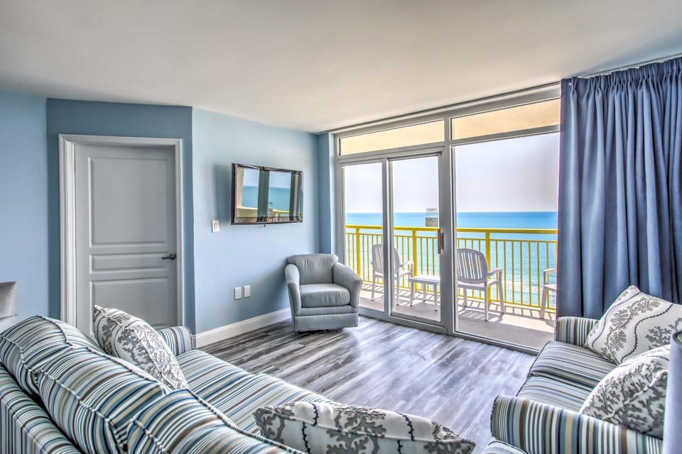 Ocean-View Balcony: North Myrtle Beach Condo! House in Atlantic Beach
