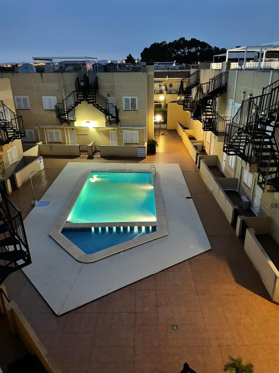 Pool view, Swimming pool