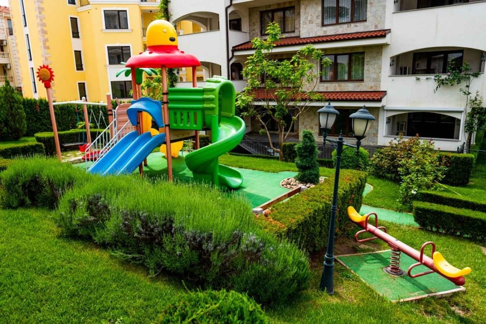 Children play ground, Garden, Evening entertainment