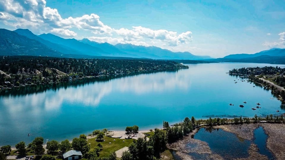 Natural landscape, Lake view, Mountain view