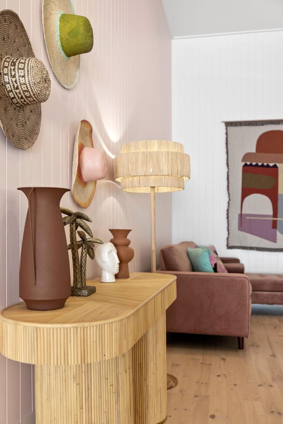 The Pink Lodge House in Lorne