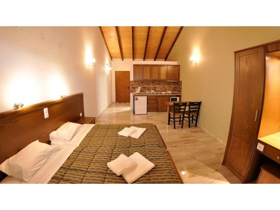 Property building, Living room, Bedroom