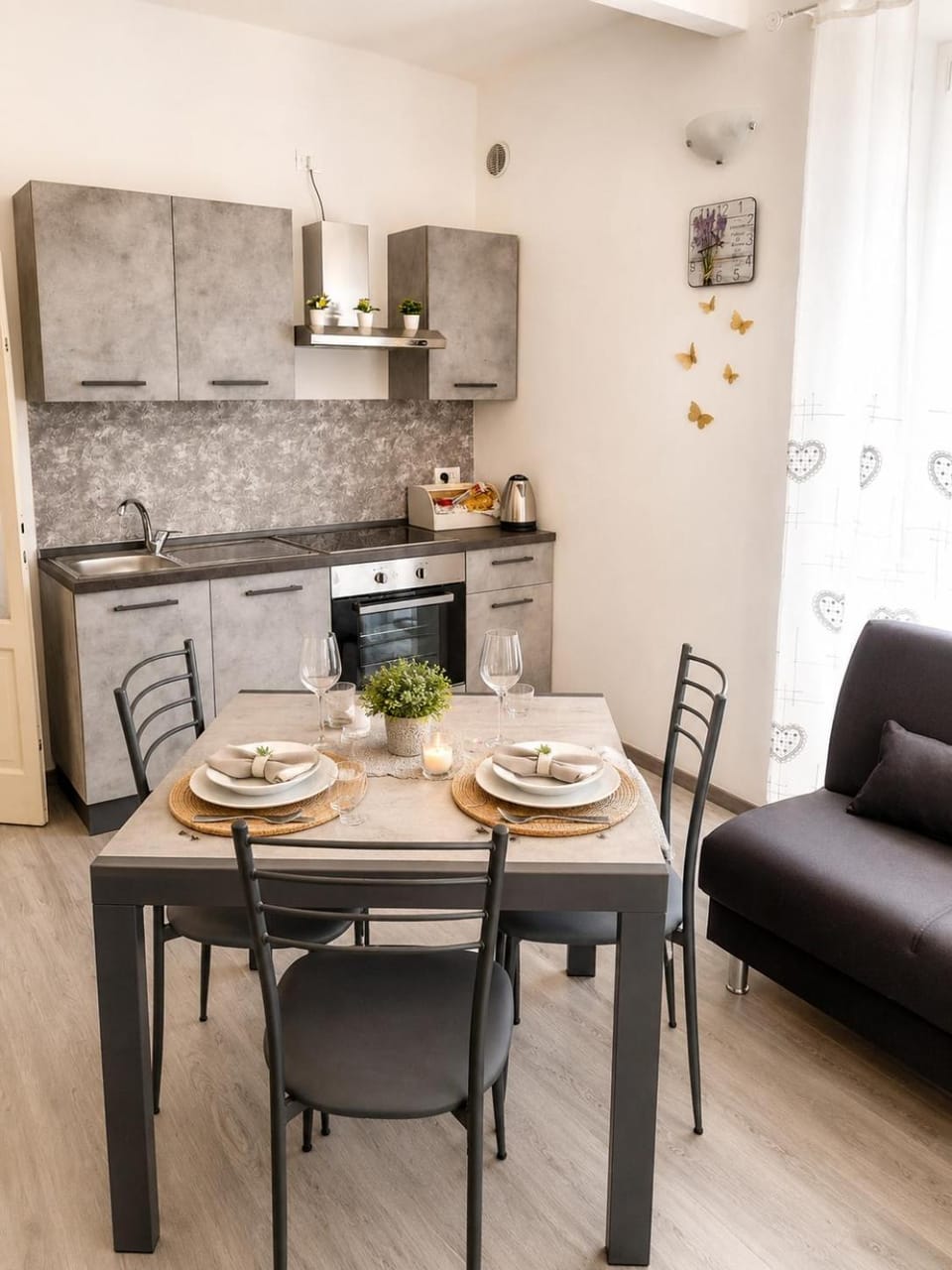 Lunch, stove, kitchen