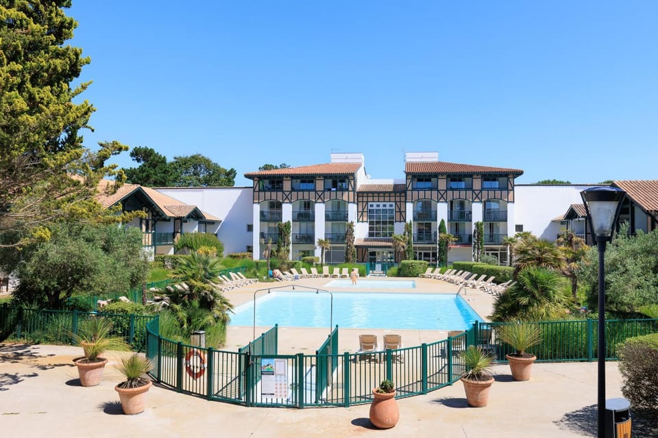 Property building, Living room, Swimming pool