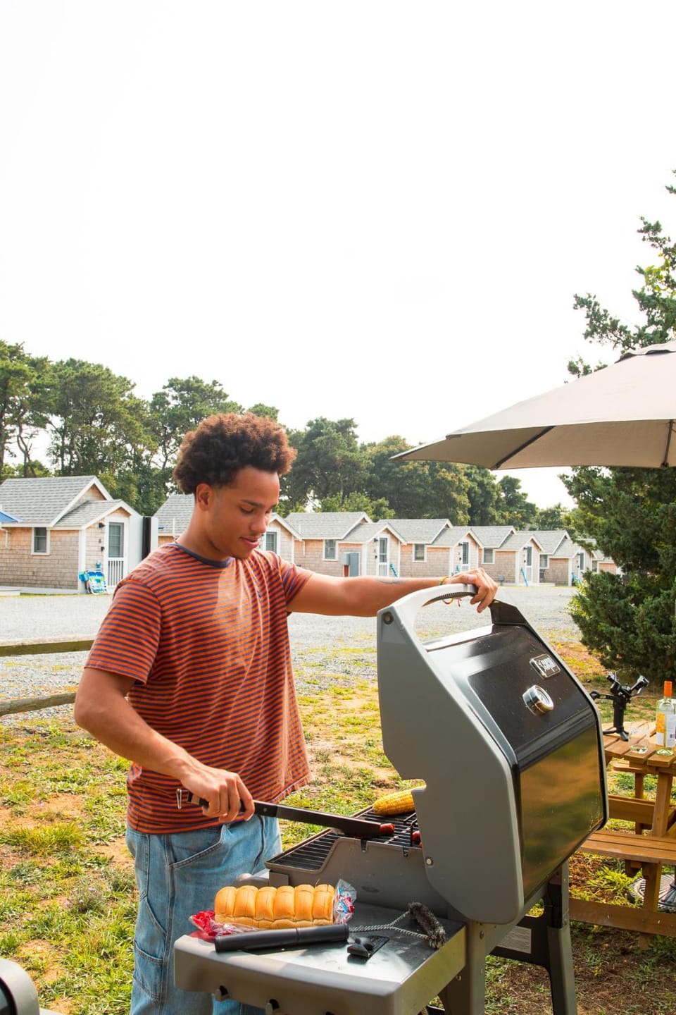 Day, People, BBQ facilities, Food