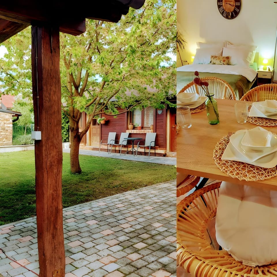 Property building, Garden, Coffee/tea facilities, Living room, Seating area, Dining area, Garden view