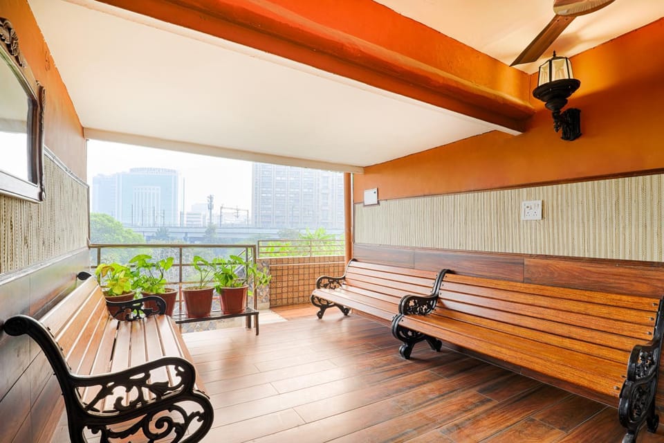 Day, View (from property/room), Balcony/Terrace, Seating area, Garden view