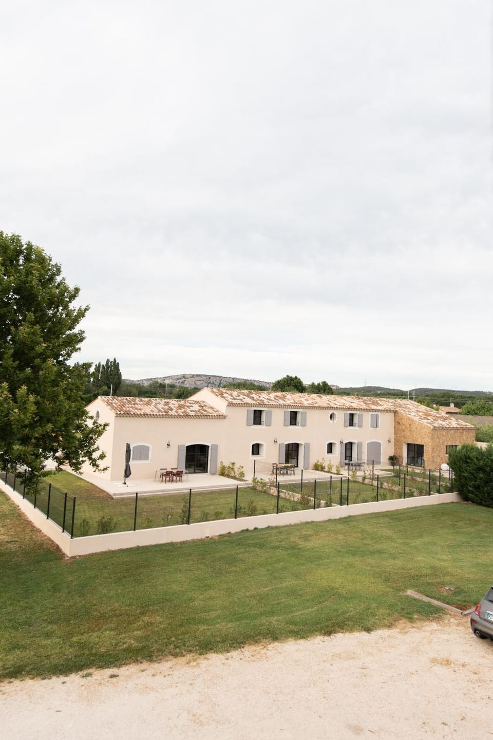 Property building, Garden