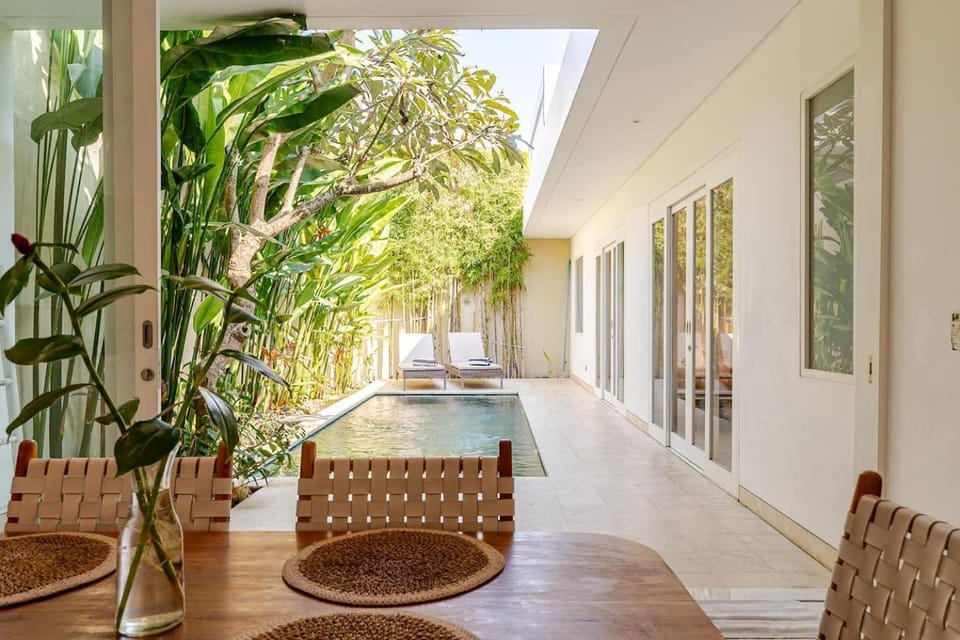 Patio, Garden view, Pool view, sunbed