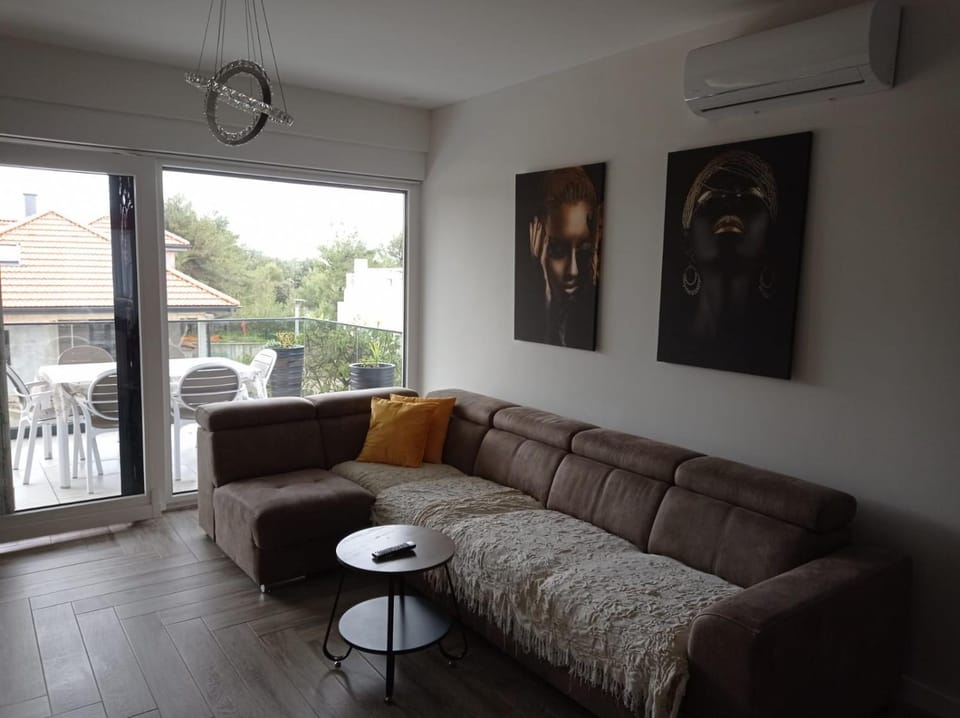 Balcony/Terrace, Living room, Seating area, air conditioner
