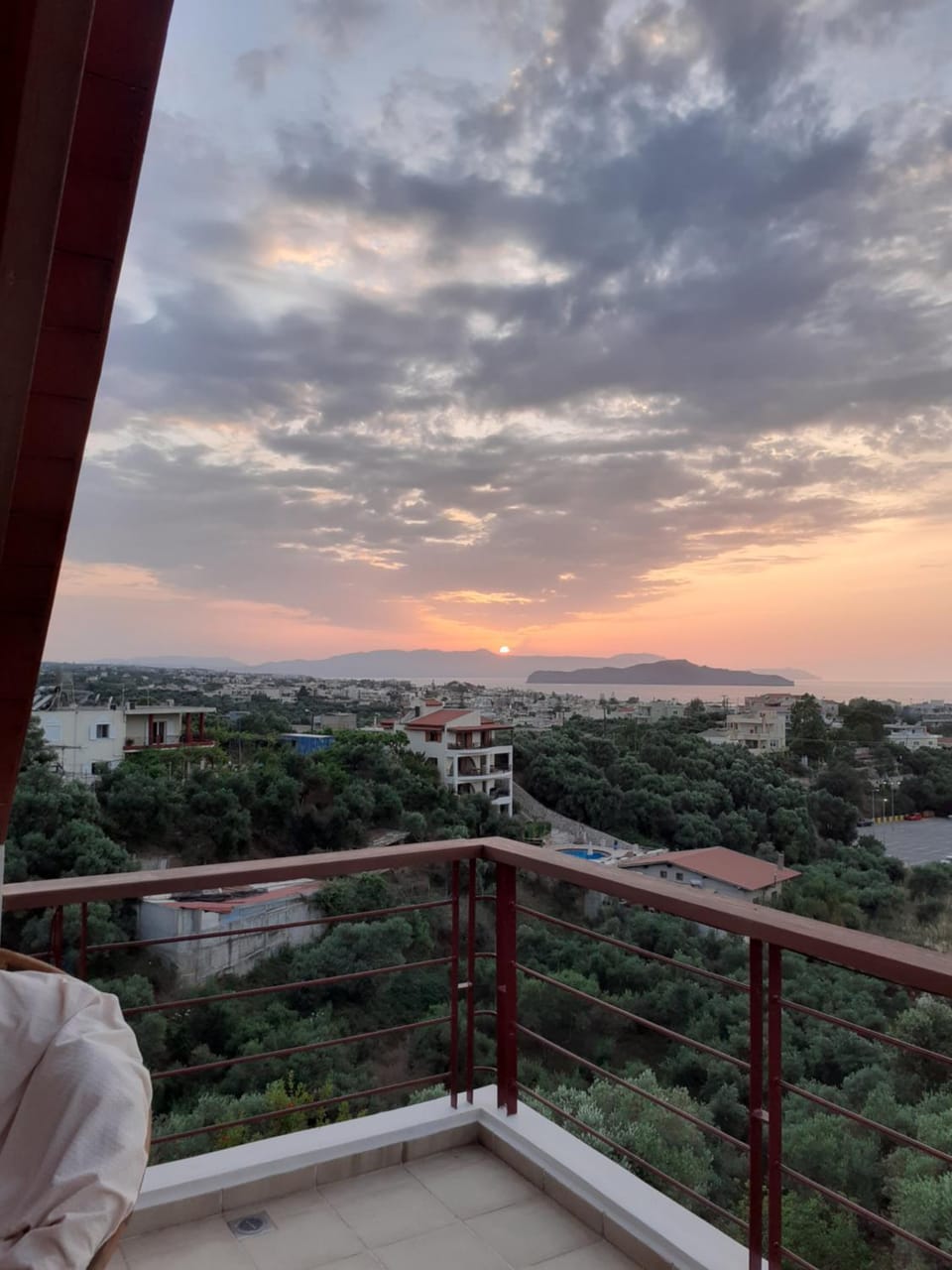 Natural landscape, Garden, Balcony/Terrace, Sea view, Sunset