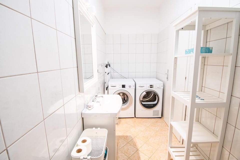 Bathroom, heating, towels, laundry, dryer