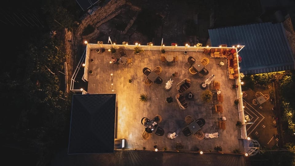 Property building, Restaurant/places to eat, Night, Breakfast