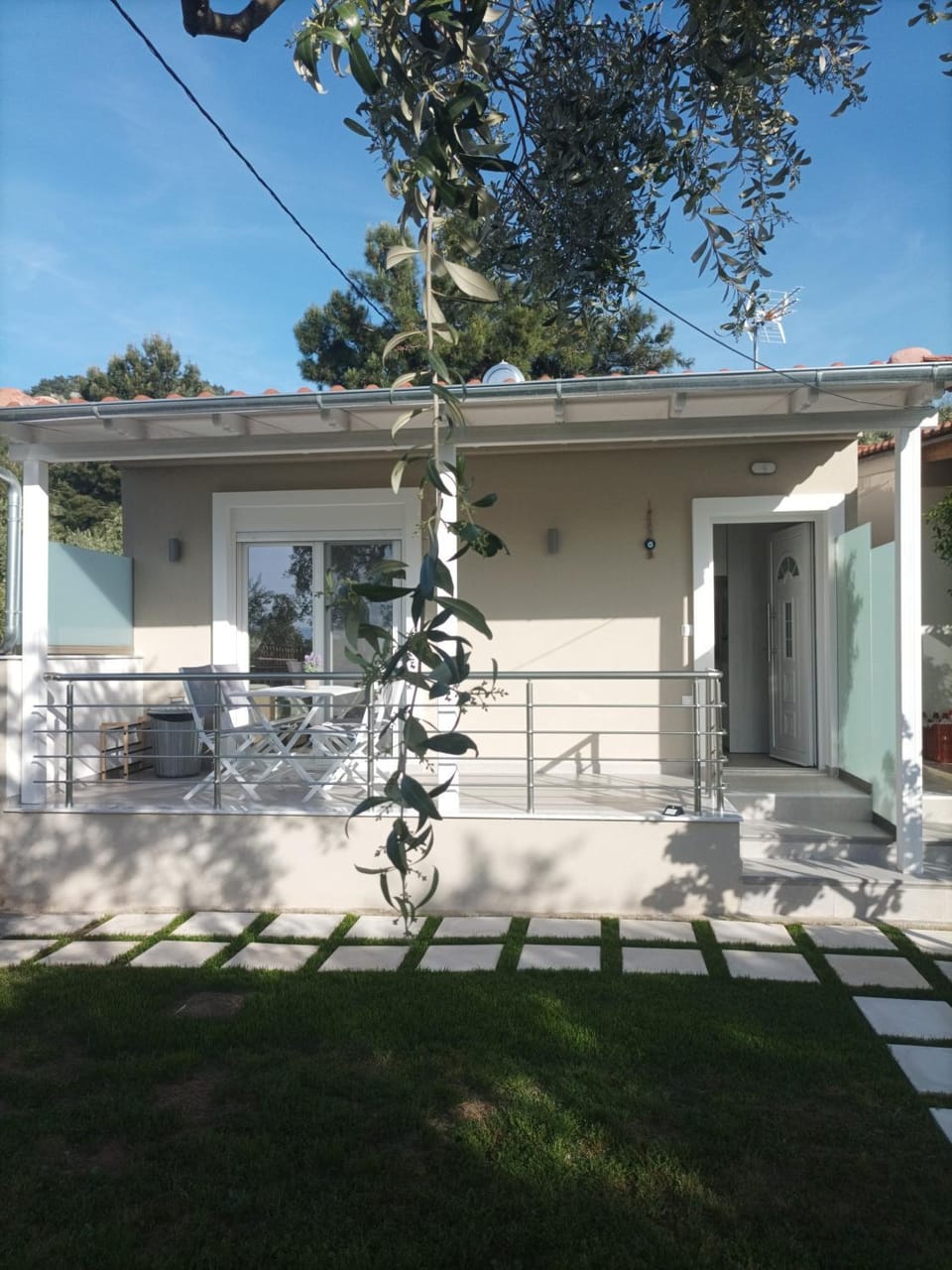 Villa Christos Family Bungalow Pachis Beach-Glyfoneri House in Thasos