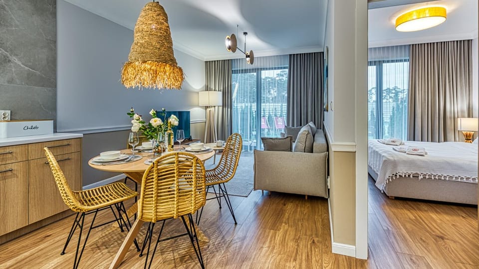 Rezydencja Niechorze 129 z Basenem i SPA Gratis oraz ogródkiem - 5D Apartments Apartment in West Pomeranian Voivodeship, Poland