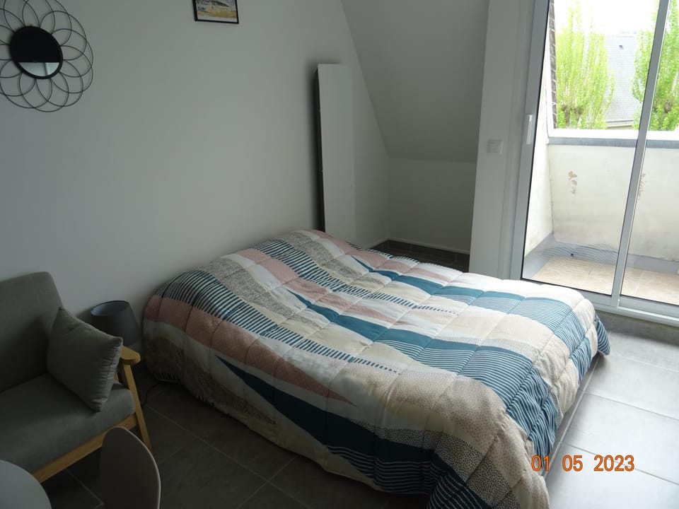 Studio climatisé à 10 min de la plage Apartment in Normandy