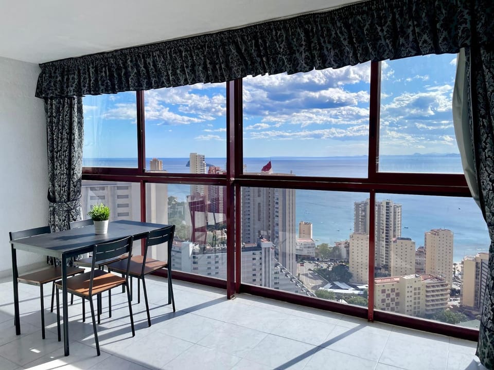 Property building, Living room, Sea view