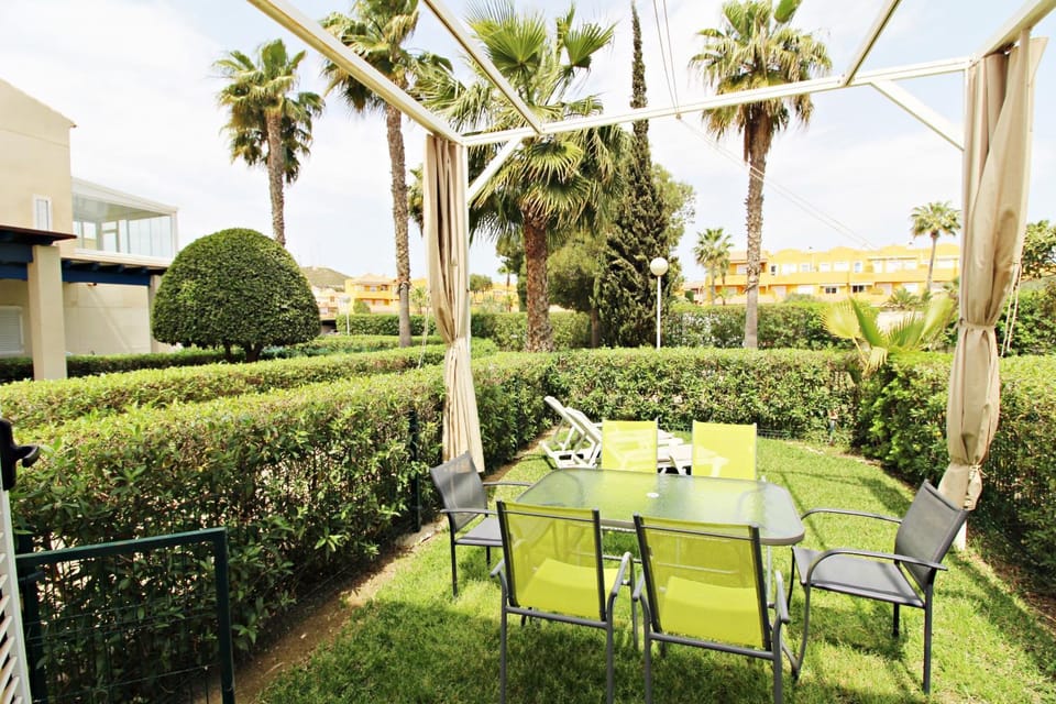 Patio, Garden, Garden view