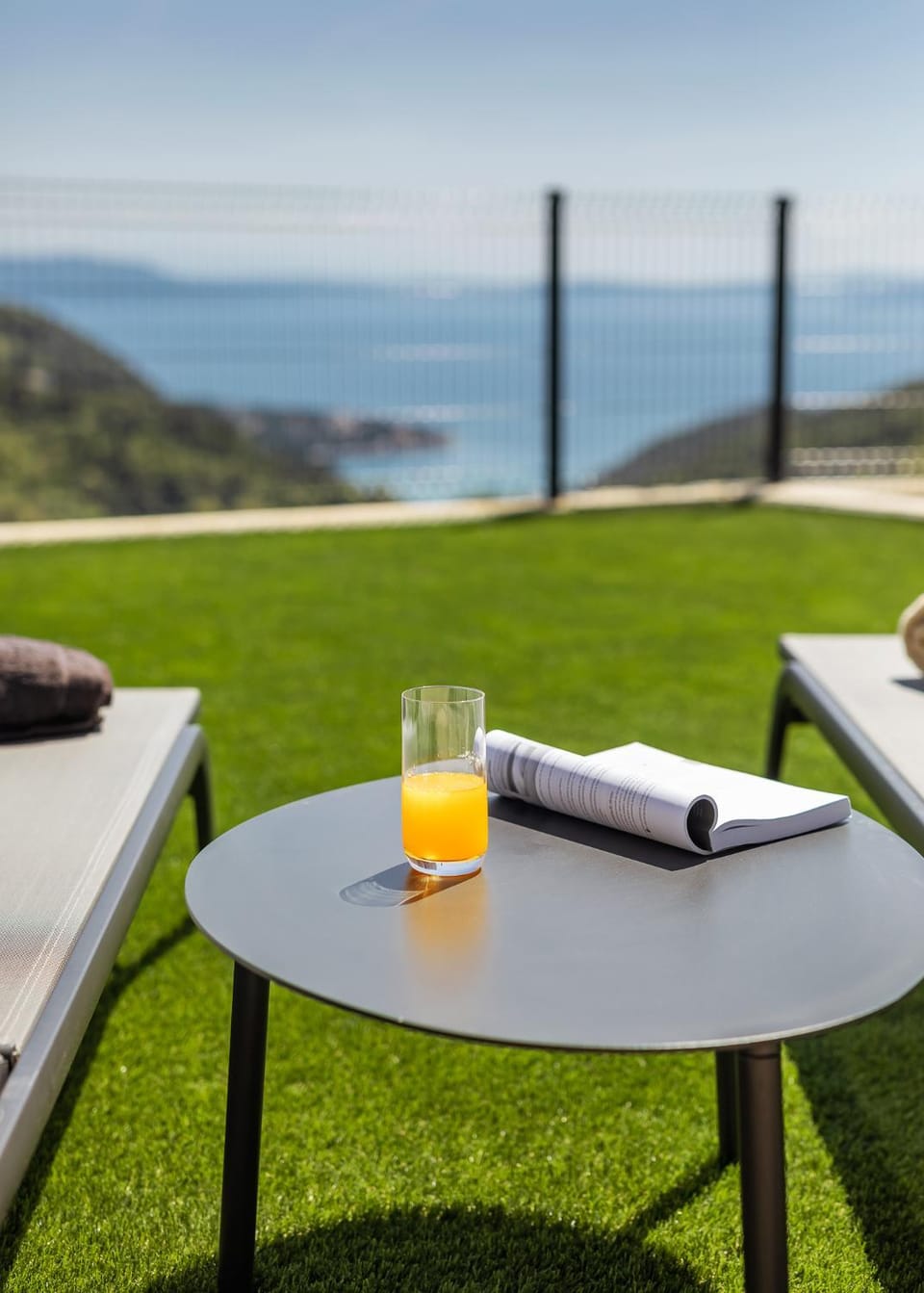 Garden, Sea view, sunbed