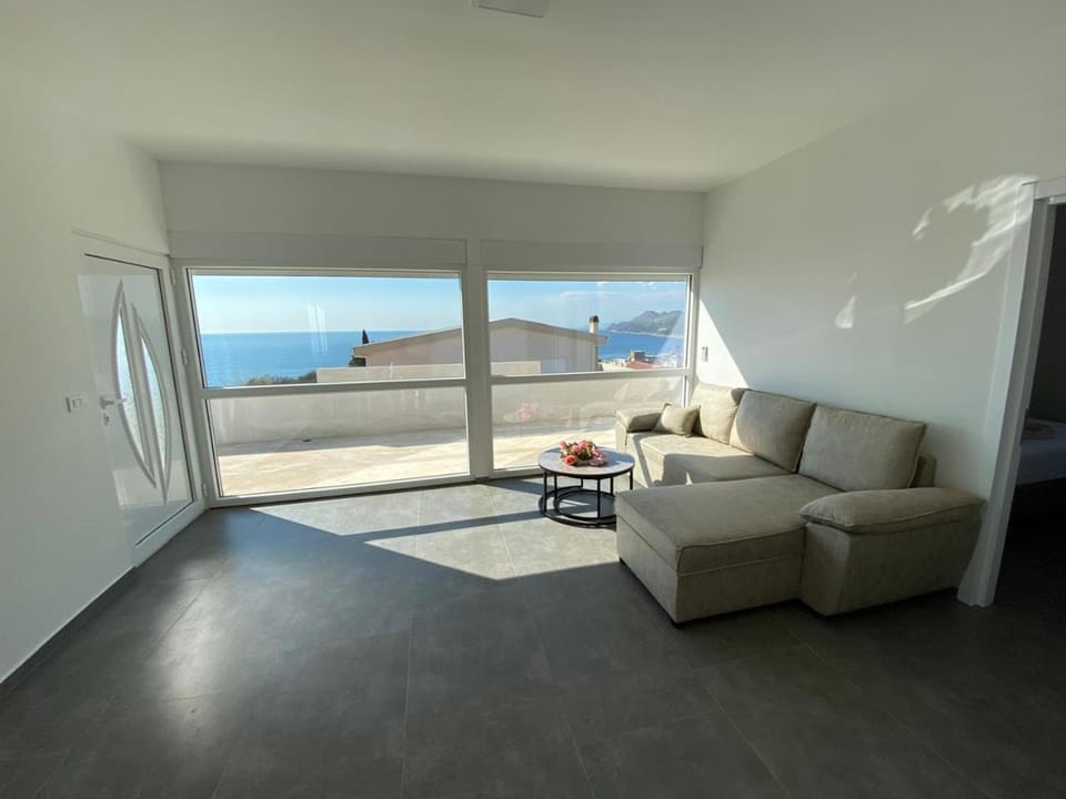 Natural landscape, Living room, Seating area, Sea view