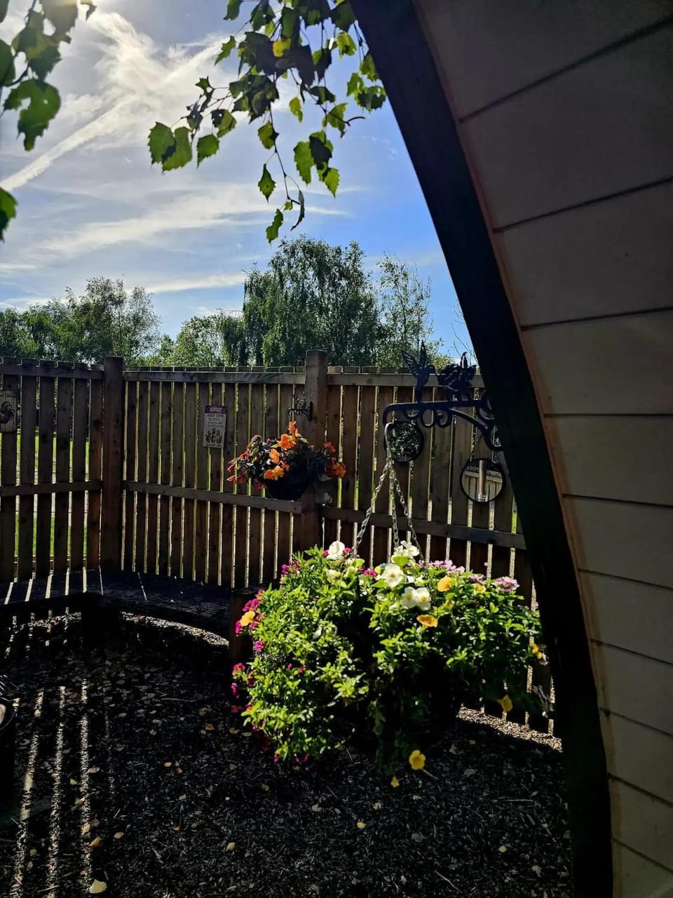 The Forest Pod - Wood Fired Hot Tub and Fire Pit Campground/ 
RV Resort in Wyre District