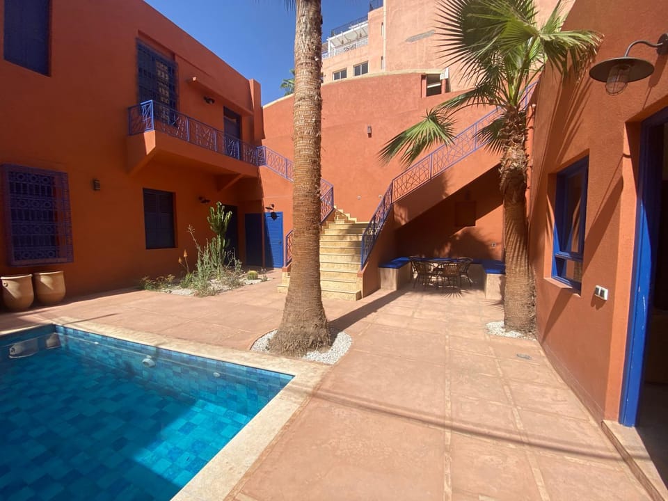 Property building, Pool view, Swimming pool