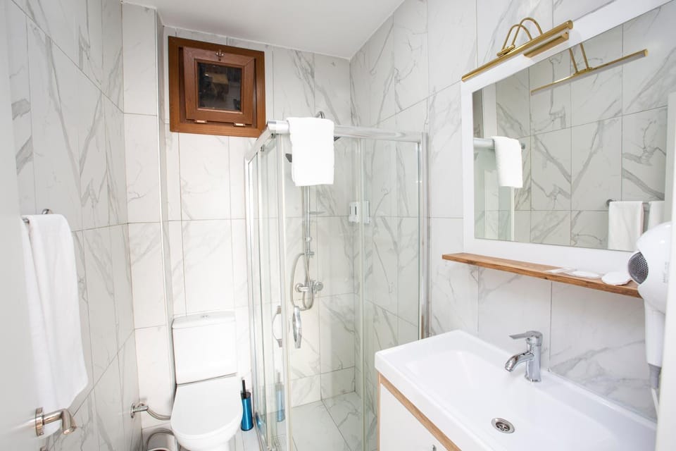 Shower, Toilet, Bathroom, towels