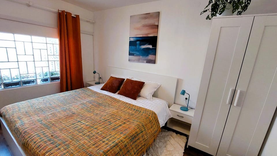 Bed, Photo of the whole room, Bedroom, wardrobe