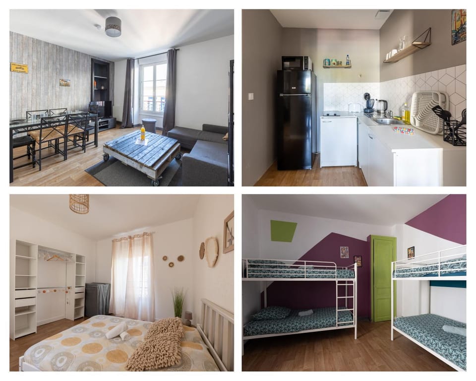 L'appart K-ZA Wifi Fibre Checkin auto 6 pers Apartment in Le Mans