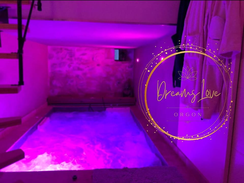 Appartement Love room avec jacuzzi et hammam privatisé Lieu insolite en amoureux Spa détente assurée avec de doux massages en options sur demande Apartment in Provence-Alpes-Côte d'Azur