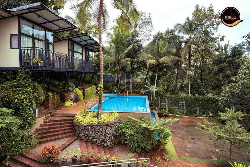 Natural landscape, Pool view
