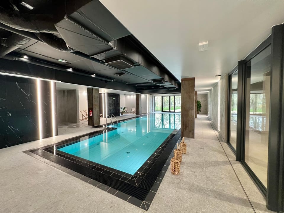 Sauna, Pool view, Swimming pool