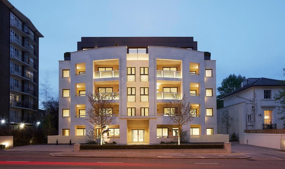 Property building, Night