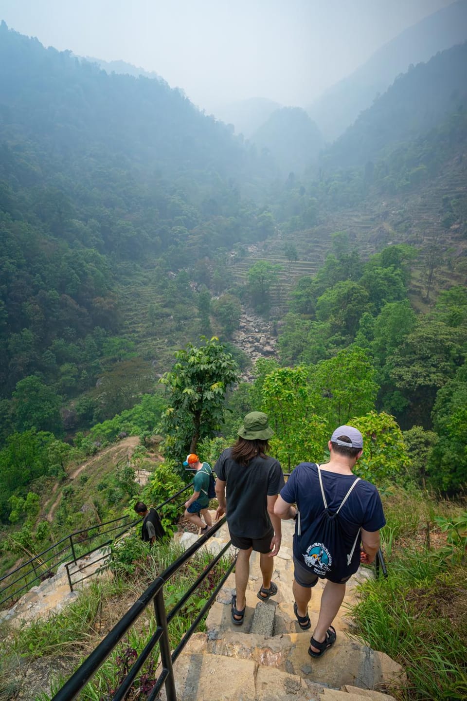 Nearby landmark, People, Natural landscape, Mountain view, group of guests