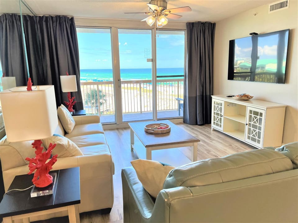 Living room, Beach, Sea view