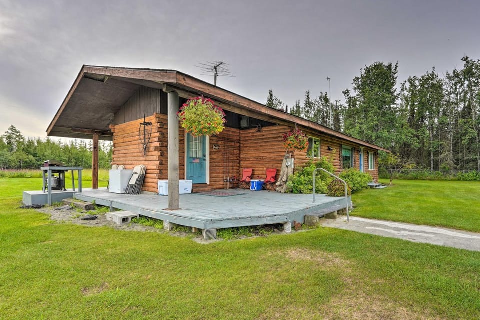 Near Kenai River: 'Angler's Escape' in Soldotna House in Soldotna